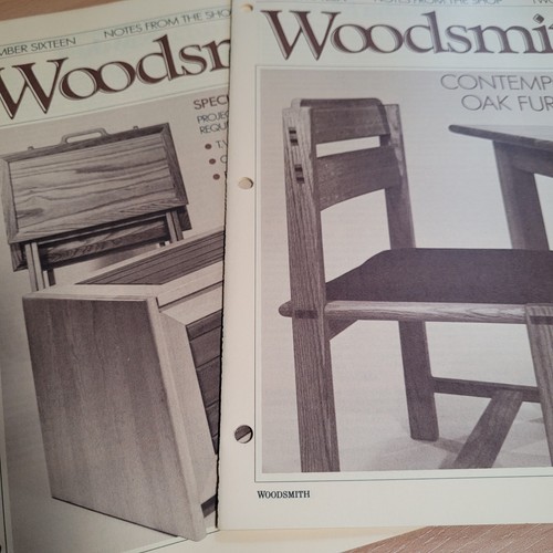 Lot of 2 Woodsmith Magazines - 1981 No 16 and No 15 - Bild 1 von 6