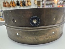 Vintage Leedy Reliance Brass Snare Drum Shell 5x14