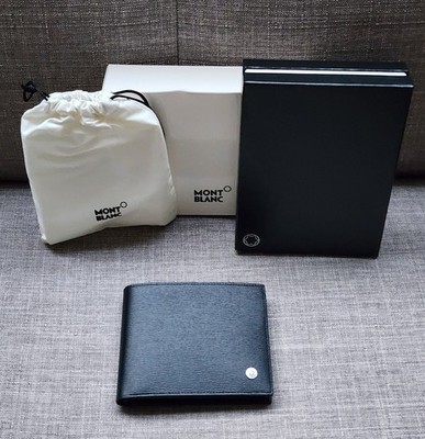 Brand New 100% Authentic 4810 Westside Montblanc 12cc Wallet in Black Leather