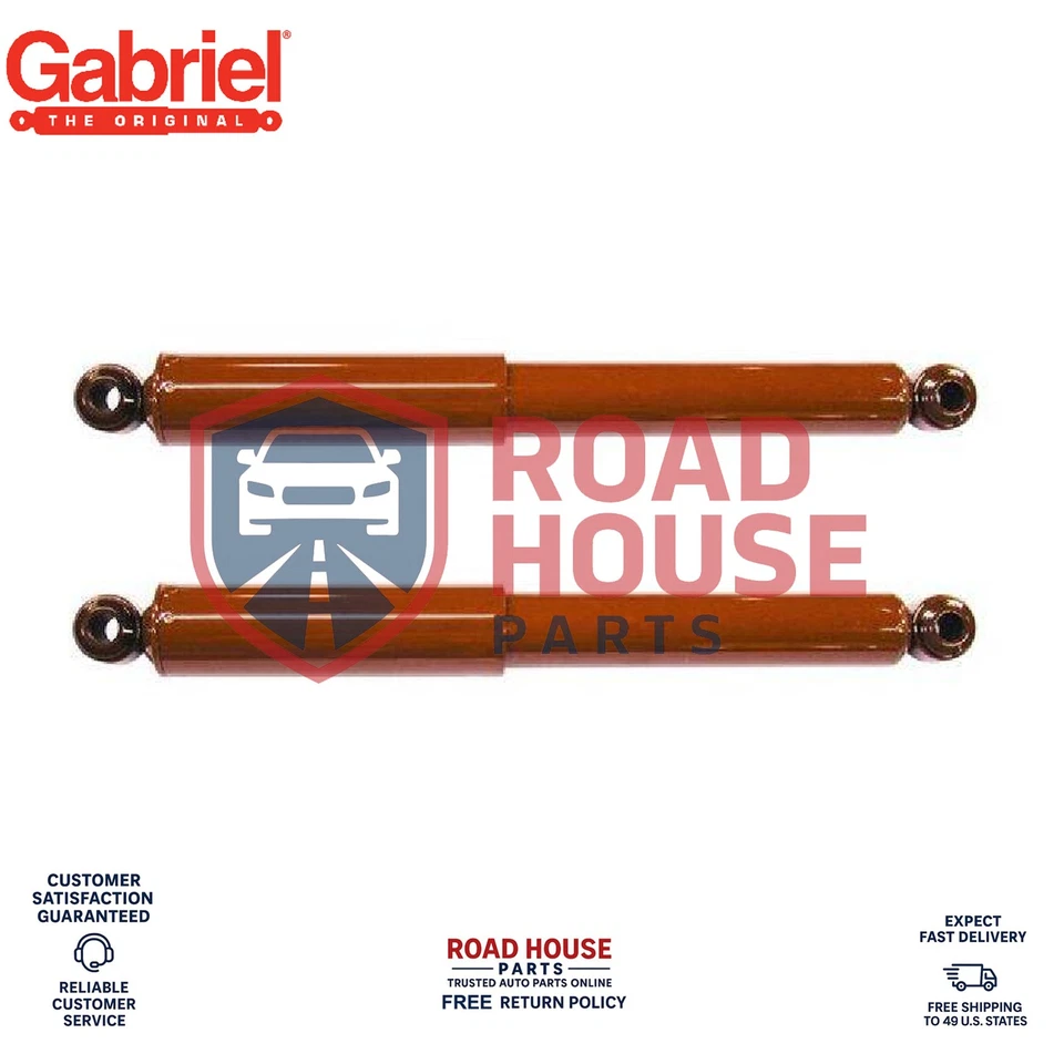 Par de amortiguadores de gas traseros Gabriel para camioneta clásica Ford F150 F250 F350 1948-1952 Foto 4 de 4