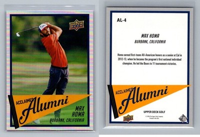 2011-12 Upper deck Golf Acclaimed Alumni *U Pick*