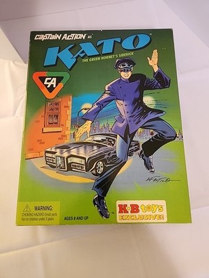 1998 Playing Mantis Captain Action, Kato Figure, NIB