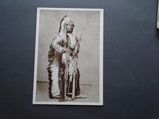 TOUCH THE CLOUDS (MINICONJOUU SIOUX CHIEF)  INDIAN CHIEF - 1877 - PRINTED/UNUSED