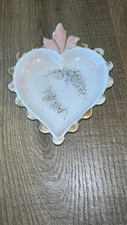 Vintage Ceramic Heart Trinket Dish