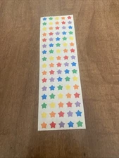 Vintage 1984 Mrs. Grossman's Stickers TINY STARS