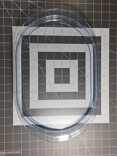 Retro Tupperware 2016A Gerippt Eisblau Acryl Preludio Oval Serviertablett 15x10 - Bild 11 von 13