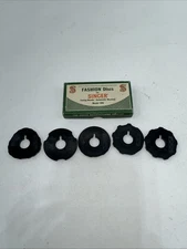5-VINTAGE SINGER FASHION DISCS For Model 306 2, 3, 4, 5, & 6 In Original Vtg Box