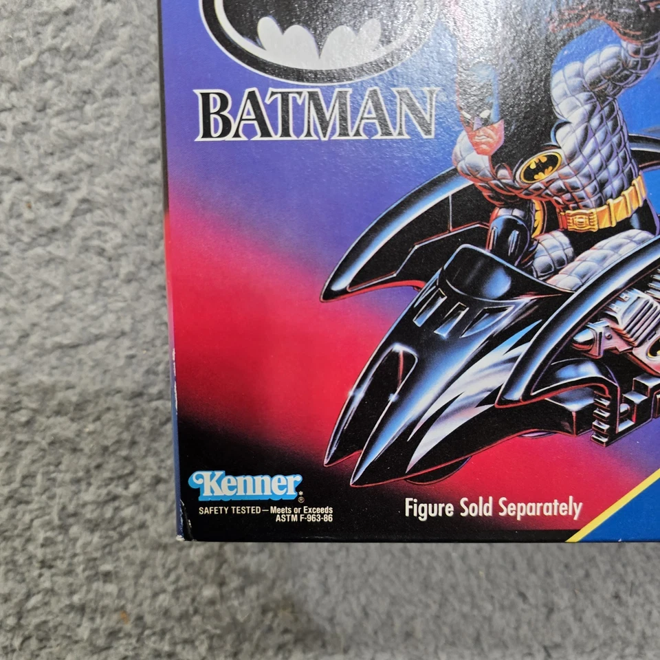 Figura vehículo Kenner Laser Blade DC Comics Batman Returns 1991 nuevo en caja Foto 4 de 4