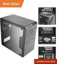 MasterBox Q300L Micro-ATX Tower - Fully Ventilated with Magnetic Dust Filter
