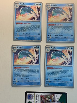 PALAFIN 060/167 PLAYSET - POKEMON TWILIGHT MASQUERADE + CODE CARD