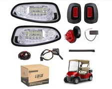 10L0L Golf Cart Headlight Kit for EZGO Freedom/t48 2014-up G&E, Headlight Tailli