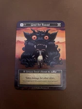 Sorcery Contested Realm Gothic Goat For Azazel FOIL Unique