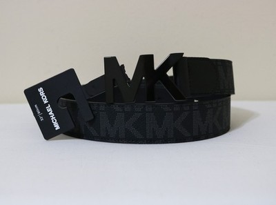 Michael Kors Men  Logo Leather Belt size 32 , 42  new with tags