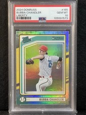2024 Donruss #165 Bubba Chandler Rated Prospect Liberty PRC *HOT POP GEM*