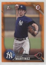 2016 Bowman Draft Draft Picks Orange 15/25 Nolan Martinez #BD-106 2f9