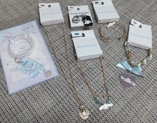 Sanrio Cinnamoroll Charm Bracelet Anklet Necklace 6-Piece Set