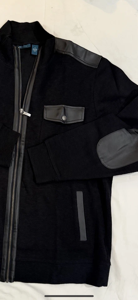 Perry Ellis Sweater Jacket Size XL…$99 - Image 4 of 4