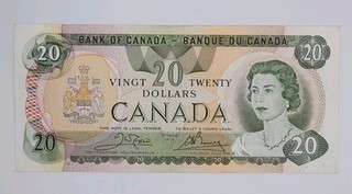 1979 Banque De Canada Bank of Canada 20 Dollars CAD Banknote No 56176067848