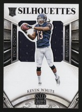 2015 Crown Royale Silhouettes Rookie Jersey /299 Kevin White #223 Bears Relic RC