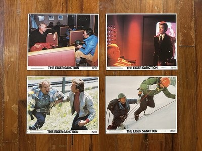 The Eiger Sanction (1975) Original Stills Set 4 Clint Eastwood