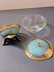 Vintage Oppenheim Judaica Trinket Dish Brass with bonus glass insert- Israel — photo 9