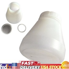 4x Bottles Hopper Cup For Electrostatic Powder Coat System PC02/PC03 Spray Paint