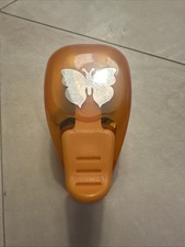 EK Success Paper Punch Orange Butterfly Scrapbooking Crafts Small Punch