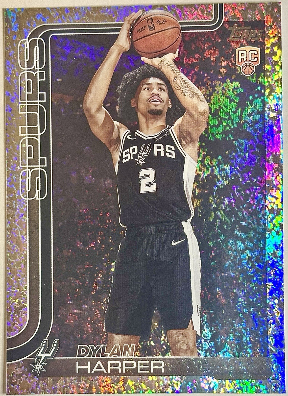 2025-26 Topps Dylan Harper Sandglitter #202