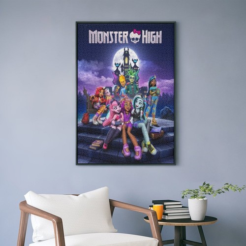 Monster High Puzzle 1000 Teile Geschenk für Mädchen Jungen Erwachsene - Bild 3 von 7