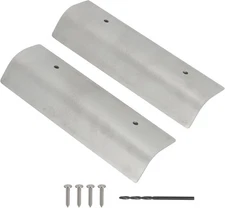 Motoparty Garage Door Seal Ultimate Animal Defense Aluminum Rodent Silver 