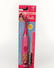 Barbie Sonic Powered Electric Toothbrush for Kids Soft Bristles, Brand New