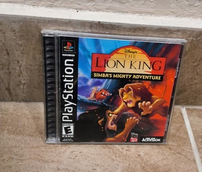 PS1 PlayStation 1 Disney's The Lion King: Simba's Mighty Adventure CIB Complete