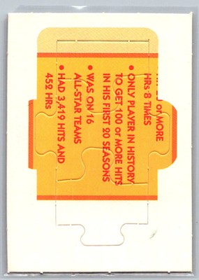 Carl Yastrzemski 46-48 1990 Donruss Carl Yastrzemski Puzzle Boston Red Sox Card