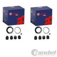 2X Autofren Bremssattel RAPARATUR-SATZ Vorne Passend FüR KIA Picanto