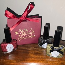 New Ciate Nail Varnish X3 - Gift Set - Secret Santa - Stocking Filler