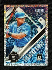 2018 Donruss Optic Diamond Kings White Sparkle Prizm Adrian Beltre #6 HOF 00ur