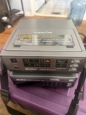 VTG Quasar VHS Top Load VCR MODEL VP5435WQ & SYNTHESIZER TUNER MODEL VA540WQ RB
