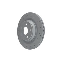 2X Bremsscheibe ATE 24.0126-0137.1 Passend FüR MERCEDES-BENZ