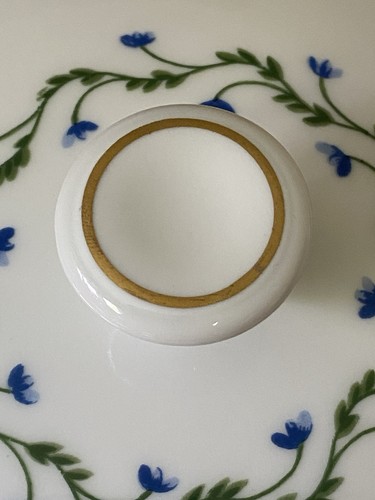 CERALENE “LAFAYETTE” Footed Large SERVING DISH With Lid/Handles Limoges France - Picture 18 of 24
