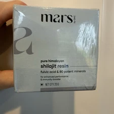 mars by GHC Organic Himalayan Shilajit Soft Resin - 100% Pure & High Fulvic Acid