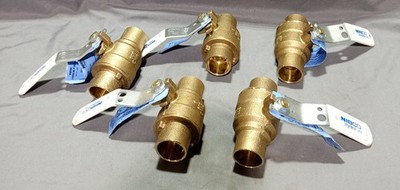 Lot Of 5 Nibco 1'' S-585-80-LF