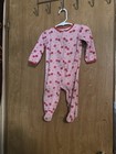 wonder nation Cherry Pink Baby Pjs Size 6/9 Months — photo 1