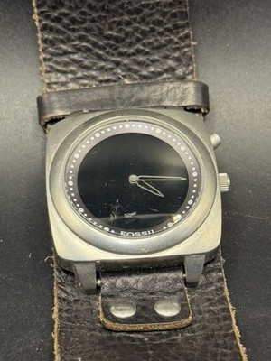 本物 フォッシル FOSSIL BIG TIC JR8292 メンズ 腕時計 Fossil Big Tic Men JR-8282 Burning Dice Animated Cuff Leather