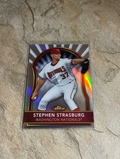 2011 Topps Finest Stephen Strasburg Refractor #259/549