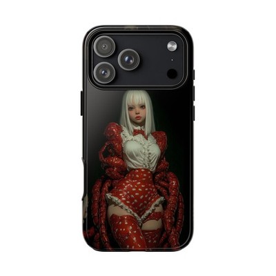 Phone Ink - iPhone | Galaxy | Pixel Case - Crimson Girl Tentacle Hybrid