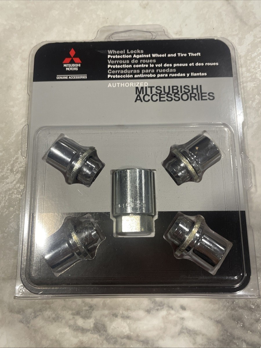Genuine Mitsubishi Lancer EVO Sportback Wheel Locks MZ312853 for
