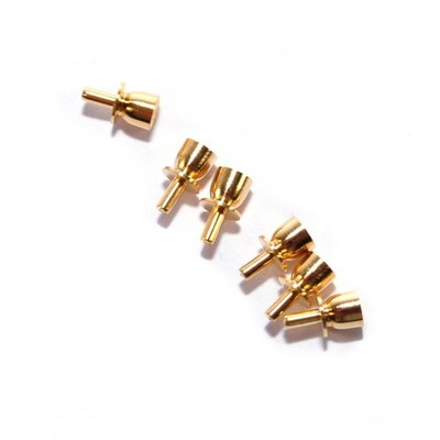 Dolls House Brass Drawer Knobs Pk 6 (TC1112) - 1:12 Scale Miniatures | Minimu...