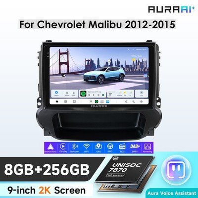 256G Android Autoradio ChatGPT-AI DSP GPS BT Navi Für Chevrolet Malibu 2012-2015