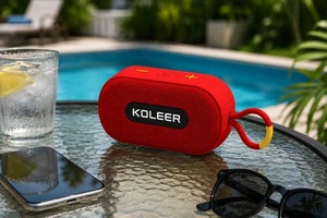 Mini Speaker Wireless Outdoor 8H Playtime TWS FM USB TF Mic Bluetooth 5.3 - UK