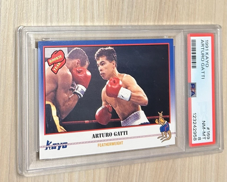 2011 Topps Allen/Ginter's Micky Ward Auto + 1991 Kayo Arturo Gatti (RC) - Image 3 of 4